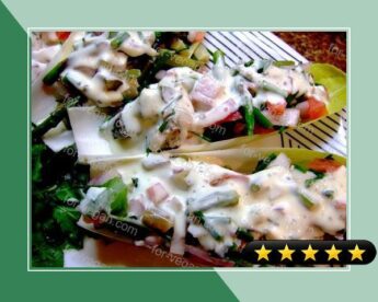 Cool Endive Boats Salad recipe