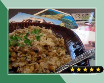 Diana's Egyptian Lentils & Rice recipe