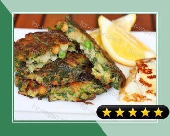 Spicy Chickpea, Zucchini and Spinach Fritters recipe