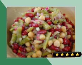 Sweet N Sour Bean Salad recipe