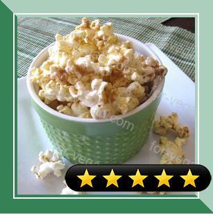 Sweet, Spicy, and Salty Popcorn recipe