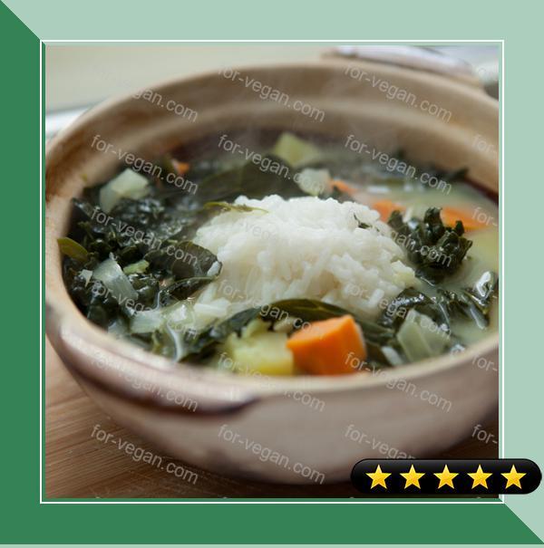 Island Kale and Sweet-Potato Soup recipe