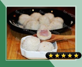 Ube (Purple Yam) Coconut Rice Balls recipe