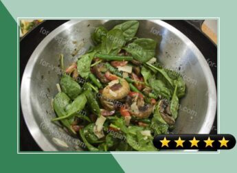 Barbecue /Bbq Mushroom and Green Bean Salad recipe