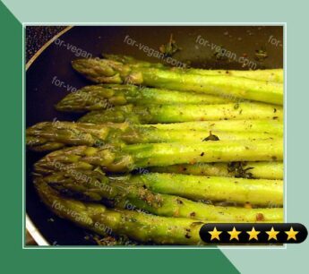 Lemon and Thyme Grilled Asparagus recipe