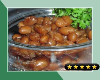 Rock & Roll BBQ Pit Style Beans for the Crock Pot recipe