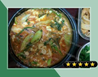 Sundubu Jjigae (Spicy Tofu Stew) recipe