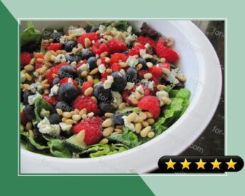 Garden Salad With Raspberry Poppy Seed Dressing recipe