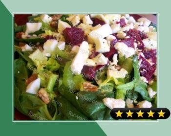 Beet and Spinach Salad recipe