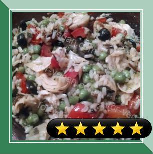 Vegetable Wild Rice Salad recipe