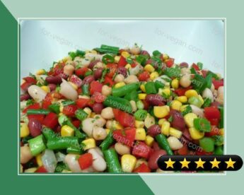 Christmas Bean Salad recipe