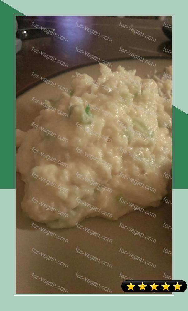 Roasted Garlic Mashed Cauliflower recipe