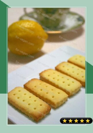 Lemon Cookies Made with Vegetable Oil recipe