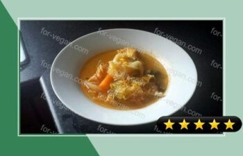Cabbage and Carrot Soup recipe