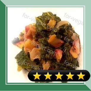 Sauteed Kale with Apples recipe