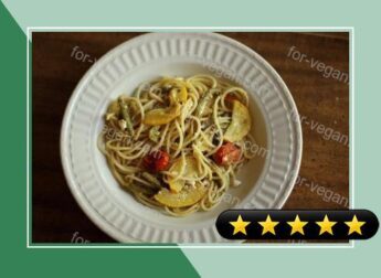 Roasted Vegetable Spaghetti recipe