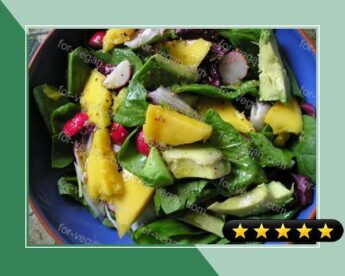 Spinach, Avocado & Mango Salad recipe