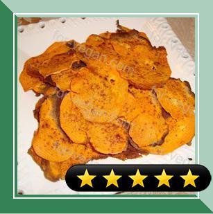 Cinnamon Sweet Potato Chips recipe