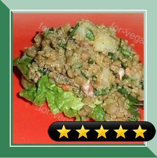 Fruity Curried Lentil Salad recipe