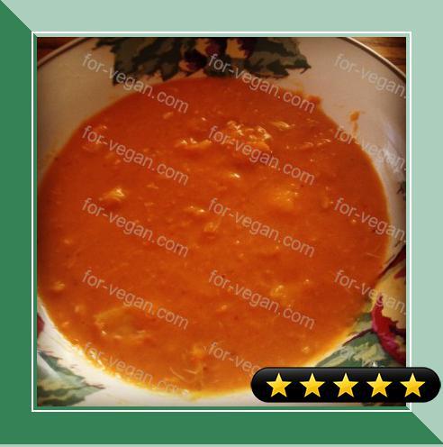 Sweet Potato Curry Soup recipe
