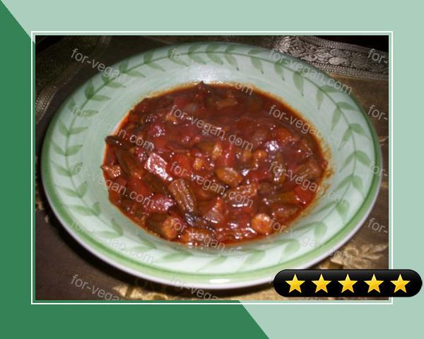 Spicy Okra Stir Fry(Middle Eastern Style) recipe
