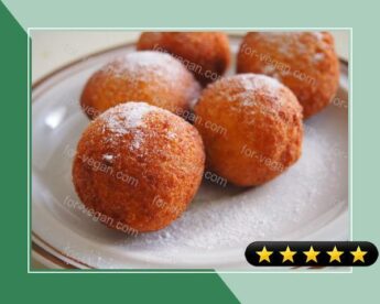 Flour & Sugar Free - Crispy and Fluffy Okara Doughnut Holes recipe