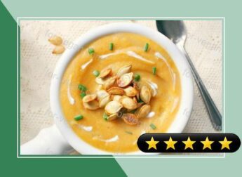Roasted Acorn Squash and Apple Soup recipe