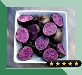 Purple Potato Mash Up recipe