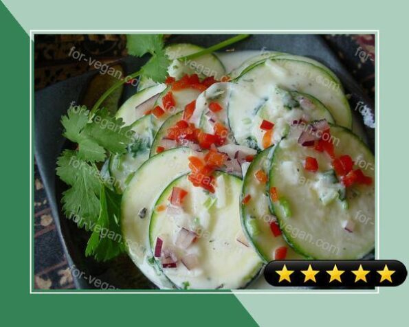 Zucchini-Onion Salad recipe