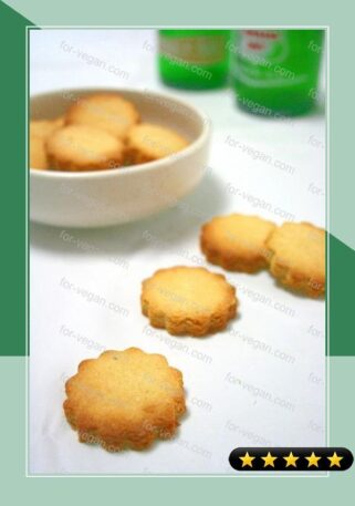 Okara Lemon Cookies Made with Vegetable Oil recipe