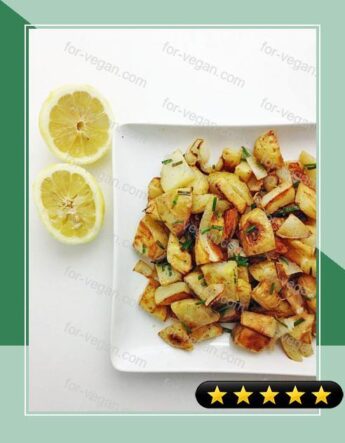 Lemon Chive Potatoes recipe