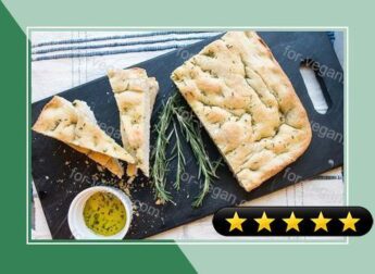 Rosemary Olive Oil Focaccia Bread recipe