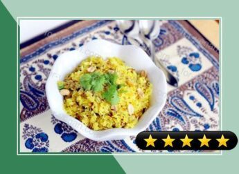 Lemon Pulihora (Indian Lemon Rice) recipe