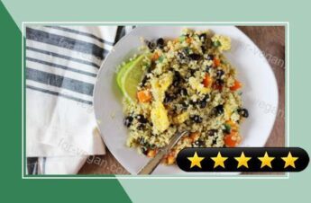 Quinoa, Black Bean and Mango Salad recipe