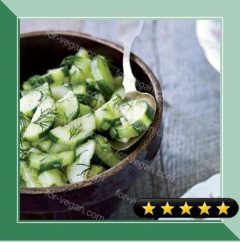 Braised Cucumbers with Dill recipe