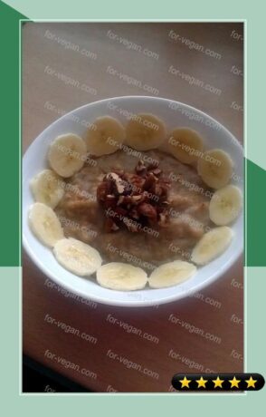 Vickys Banana Pecan Porridge, Gluten, Dairy, Egg & Soy-Free recipe