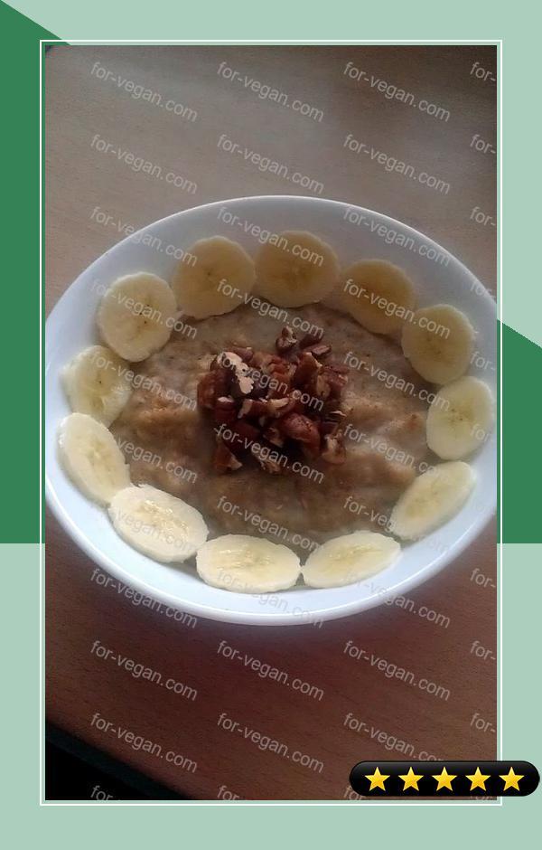 Vickys Banana Pecan Porridge, Gluten, Dairy, Egg & Soy-Free recipe