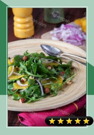 Spinach Salad with Apricot Vinaigrette recipe