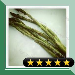 Black Salt Asparagus recipe