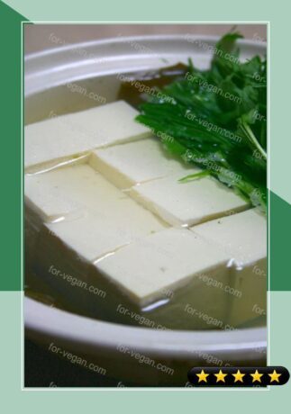 Boiled Tofu for Hotpot recipe