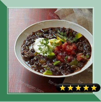 Tex-Mex Black Bean Soup recipe