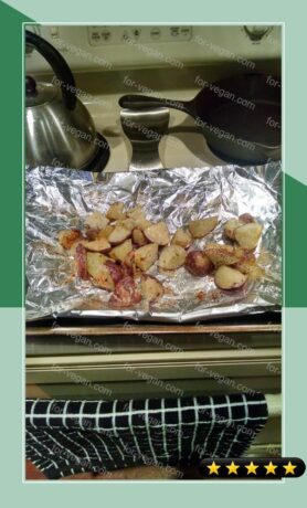 Herb roasted potatoes & garlic recipe