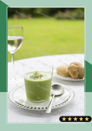 Green Pea and Zucchini Soup recipe