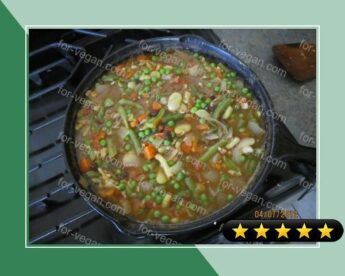 Moroccan-Spiced Fava Bean Stew recipe