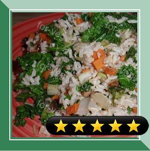 Brown Rice and Kale Salad recipe