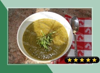 Pea, Leek & Broccoli Soup recipe
