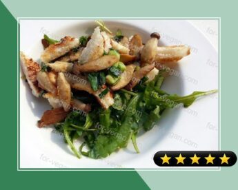 LG Mushroom and Arugula Salad (Breakfast/Side Dish) Vegan recipe