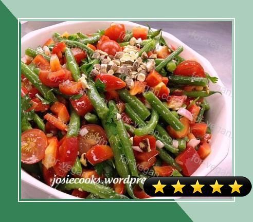 Green Bean, Bell Pepper and Cherry Tomato Salad recipe
