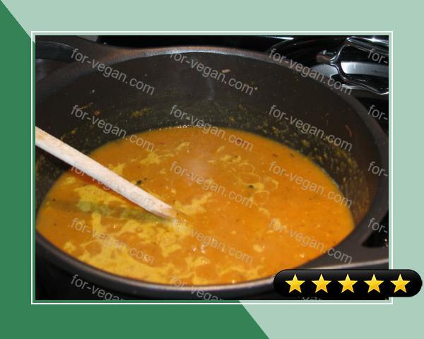 Curried Butternut Squash Soup recipe