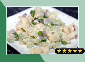 Gluten Free "Potato" Salad With Cauliflower recipe